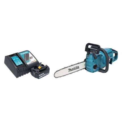 Makita DUC 357 RFX2 Motosierra sin cable 18 V 35 cm 7,7 m/s Sin escobillas + 1x batería 3,0 Ah + cargador