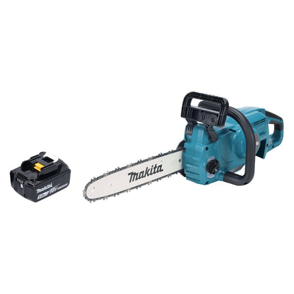 Makita DUC 357 TX2 Motosierra sin cable 18 V 35 cm 7,7 m/s Sin escobillas + 1x batería 5,0 Ah - sin cargador