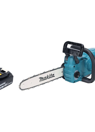 Motosierra a batería Makita DUC 357 GX2 18 V 35 cm 7,7 m/s sin escobillas + 1x batería 6,0 Ah - sin cargador