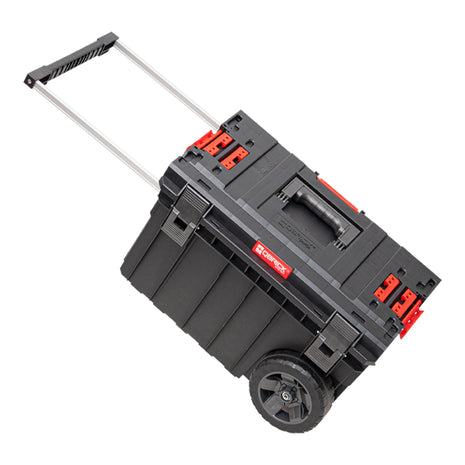 Qbrick System ONE Trolley Vario stackable 605 x 405 x 345 mm 44 l IP66 with wheels on metal axle