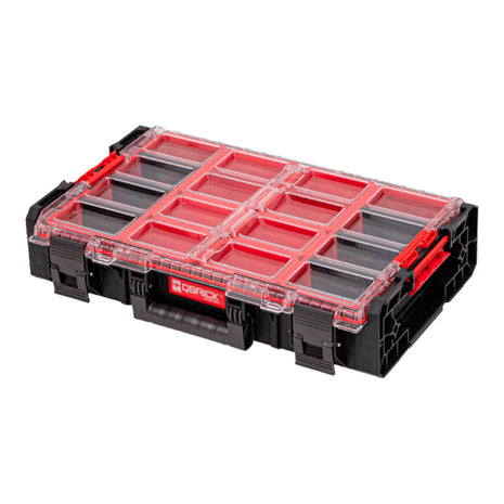 Qbrick System ONE Organizer XL 2.0 empilable 582 x 387 x 131 mm 13,5 l IP66 avec 6 inlays et 6 cloisons de séparation