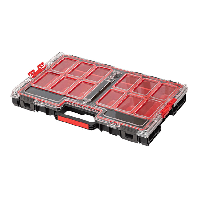 Qbrick System ONE Organizer L 2.0 impilabile 531 x 379 x 77 mm 6 l IP 66 con 10 inserti