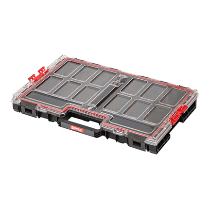 Qbrick System ONE Organiser L 2.0 MFI impilabile 531 x 379 x 77 mm 6 l IP66 con inserto in schiuma
