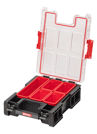 Qbrick System ONE Organizer M Plus apilable 364 x 264 x 106 mm 4 l IP66 con 5 inserciones