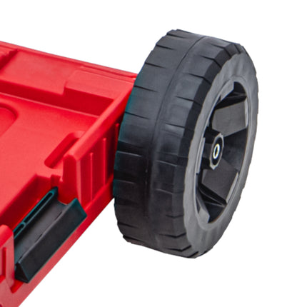 Qbrick System ONE Plate-forme de transport RED ULTRA HD Rouleaux de transport Plateau roulant 745 x 510 x 180 mm