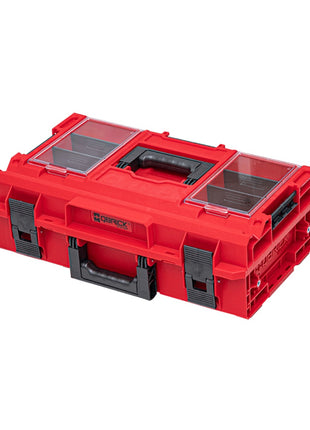 Qbrick System ONE 200 2.0 Profi RED ULTRA HD Custom Mallette à outils modulaire Organiseur 585 x 385 x 190 mm 15,4 l empilable IP66