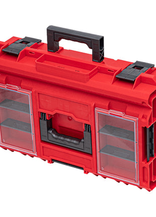 Qbrick System ONE 200 2.0 Profi RED ULTRA HD Custom Mallette à outils modulaire Organiseur 585 x 385 x 190 mm 15,4 l empilable IP66