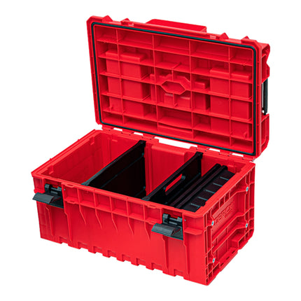 Qbrick System ONE 350 2.0 Profi RED ULTRA HD Maletín de herramientas a medida organizador modular 585 x 385 x 320 mm 38 l apilable IP66