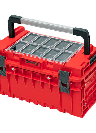 Qbrick System ONE 350 2.0 Expert RED ULTRA HD Custom Mallette à outils modulaire organisateur 585 x 385 x 320 mm 38 l empilable IP66