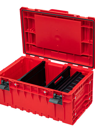 Qbrick System ONE 350 2.0 Expert RED ULTRA HD Custom Mallette à outils modulaire organisateur 585 x 385 x 320 mm 38 l empilable IP66