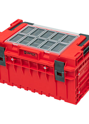 Qbrick System ONE 350 2.0 Expert RED ULTRA HD Custom Mallette à outils modulaire organisateur 585 x 385 x 320 mm 38 l empilable IP66