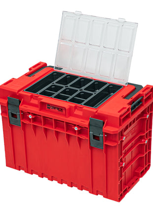 Qbrick System ONE 450 2.0 Expert RED ULTRA HD Custom Mallette à outils modulaire organisateur 585 x 385 x 420 mm 52 l empilable IP66