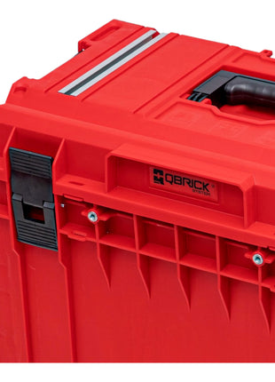 Qbrick System ONE 450 2.0 Technology RED ULTRA HD Niestandardowa walizka narzędziowa modułowy organizer 585 x 385 x 420 mm 52 l możliwość sztaplowania IP66