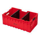 Qbrick System ONE Box 2.0 Plus RED ULTRA HD Custom Bac de rangement 576 x 359 x 237 mm 35 l empilable