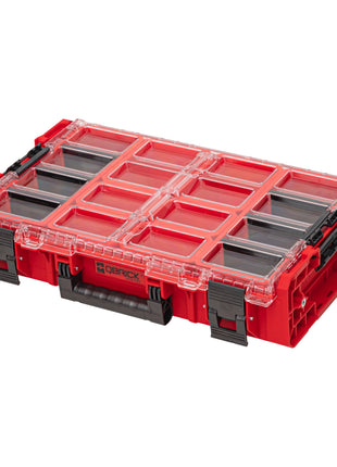 Qbrick System ONE Organizer XL 2.0 ROJO ULTRA HD Personalizado 582 x 387 x 131 mm 13,5 l IP66 con 8 inserciones y 6 divisores