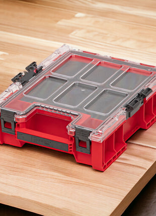 Organizador Qbrick System ONE M Plus MFI RED ULTRA HD Organizador 364 x 264 x 106 mm 4 l apilable IP66