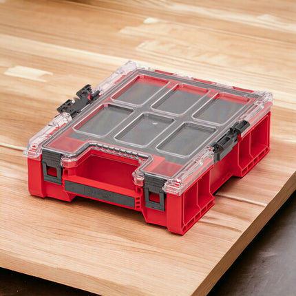 Qbrick System ONE Organiser M Plus MFI RED ULTRA HD Organiser 364 x 264 x 106 mm 4 l stackable IP66
