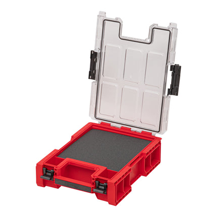 Qbrick System ONE Organiser M Plus MFI RED ULTRA HD Organiser 364 x 264 x 106 mm 4 l stackable IP66