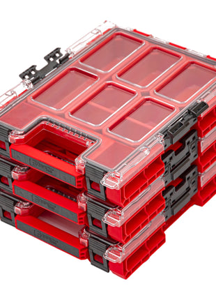 Organizador Qbrick System ONE M RED ULTRA HD Organizador 365 x 265 x 77 mm 2,5 l apilable IP66