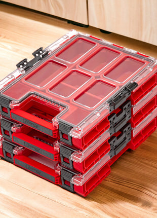 Organizador Qbrick System ONE M RED ULTRA HD Organizador 365 x 265 x 77 mm 2,5 l apilable IP66