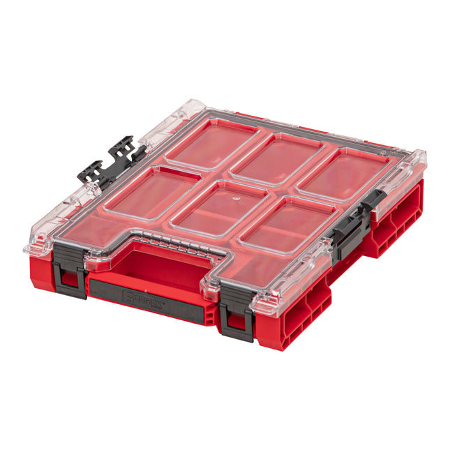 Qbrick System ONE Organiser M RED ULTRA HD Organiser 365 x 265 x 77 mm 2.5 l stackable IP66