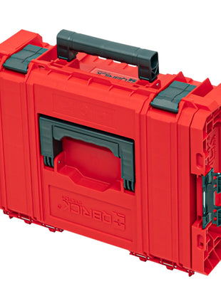 Qbrick System PRO Technik Case 2.0 RED ULTRA HD Maletín de herramientas personalizado 450 x 332 x 171 mm 12 l apilable IP54 con estante