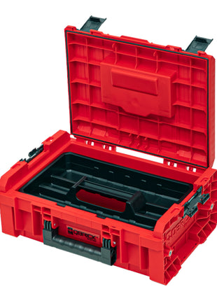 Qbrick System PRO Technik Case 2.0 RED ULTRA HD Maletín de herramientas personalizado 450 x 332 x 171 mm 12 l apilable IP54 con estante