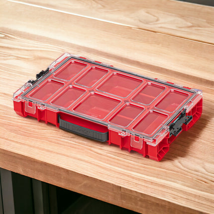 Qbrick System PRO 100 RED ULTRA HD Organizer 452 x 296 x 79 mm 5 l stapelbar IP54