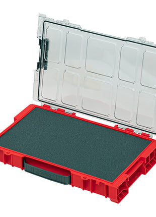 Organizador Qbrick System PRO 100 MFI RED ULTRA HD 452 x 296 x 79 mm 5 l apilable IP54