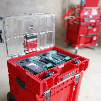 Qbrick System PRO 200 MFI RED ULTRA HD Organizer 452 x 358 x 79 mm 6 l sztaplowany IP54