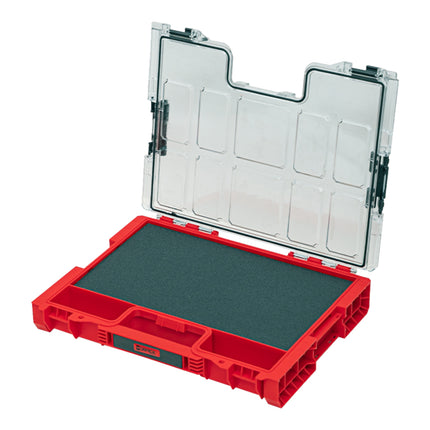 Qbrick System PRO 200 MFI RED ULTRA HD Organizer 452 x 358 x 79 mm 6 l sztaplowany IP54