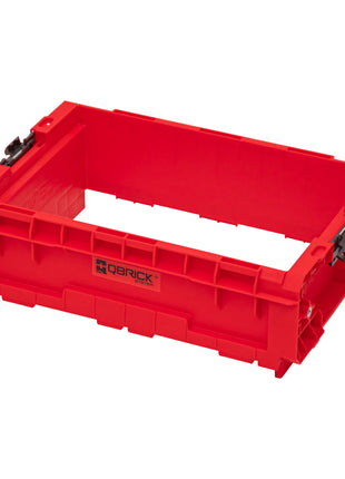 Qbrick System PRO Box Extender 2.0 RED ULTRA HD Custom Coffret extension 450 x 310 x 151 mm 9 l empilable