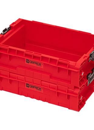 Qbrick System PRO Box 130 2.0 RED ULTRA HD Contenedor apilable personalizado 450 x 310 x 151 mm 9 l apilable