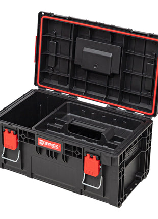 Qbrick System PRIME Toolbox 250 Vario empilable 535 x 327 x 271 mm 28l IP66 avec 3 séparateurs