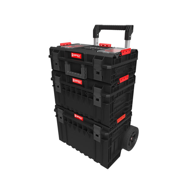 Qbrick System ONE Cart 2.0 + ONE 350 Profi 2.0 + ONE 200 Profi 2.0 stackable IP66