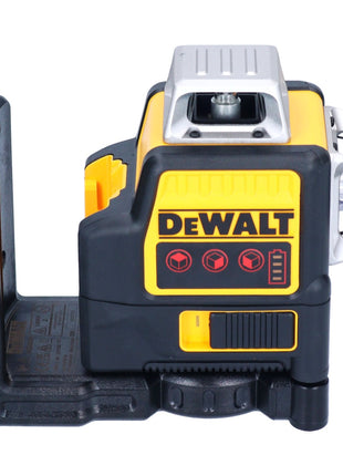 DeWalt DCE 089 D1R batería láser multilínea 12 V 3x 360° rojo + 1x batería 2,0 Ah + cargador + TSTAK