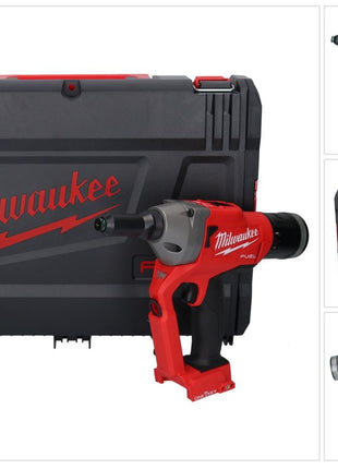 Remachadora ciega a batería Milwaukee M18 ONEFPRT-0X 18 V 20 kN sin escobillas (4933478601) + caja HD - sin batería, sin cargador