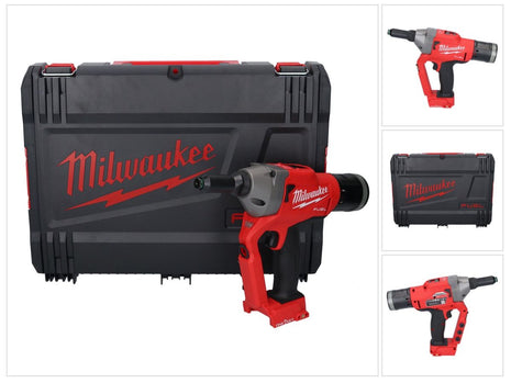 Rivettatrice cieca a batteria Milwaukee M18 ONEFPRT-0X 18 V 20 kN Brushless ( 4933478601 ) + HD Box - senza batteria, senza caricabatterie