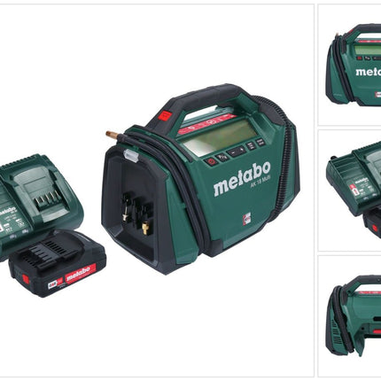 Metabo AK 18 Multi compresor sin cable 18 V 11 bar + 1x batería 2,0 Ah + cargador