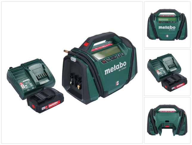 Metabo AK 18 Multi compresor sin cable 18 V 11 bar + 1x batería 2,0 Ah + cargador