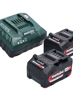 Kompresor akumulatorowy Metabo AK 18 Multi 18 V 11 bar + 2x akumulator 4,0 Ah + ładowarka