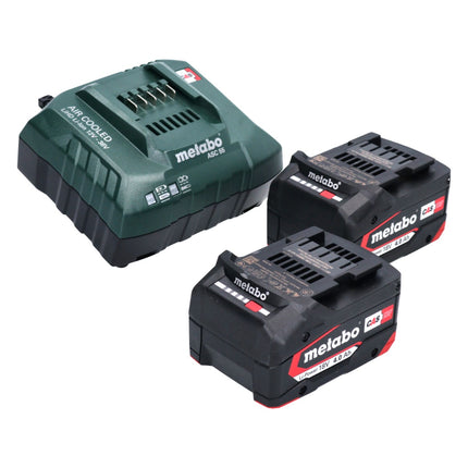 Metabo AK 18 Multi compresseur sans fil 18 V 11 bar + 2x batterie 4,0 Ah + chargeur
