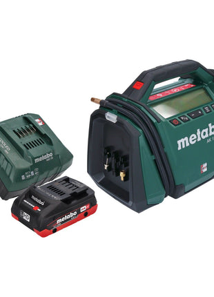 Kompresor akumulatorowy Metabo AK 18 Multi 18 V 11 bar + 1x akumulator 4,0 Ah + ładowarka