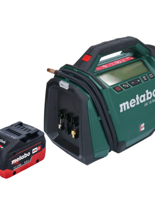 Metabo AK 18 Multi Compresseur sans fil 18 V 11 bar + 1x batterie 5,5 Ah - sans chargeur