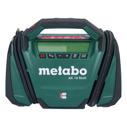 Kompresor akumulatorowy Metabo AK 18 Multi 18 V 11 bar + 1x akumulator 5,5 Ah - bez ładowarki
