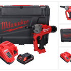 Milwaukee M18 ONEFPRT-201X remachadora ciega a batería 18 V 20 kN sin escobillas + 1x batería 2.0 Ah + cargador + caja HD