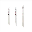 Bosch 3er Säbelsägeblätter - Set Universal ( S 1022 HF / S 3456 XF / S 1122 HF ) - Toolbrothers