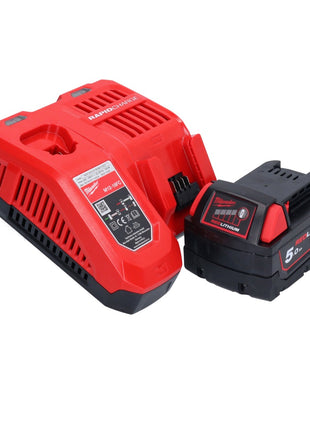 Milwaukee M18 ONEFPRT-501X remachadora ciega a batería 18 V 20 kN sin escobillas + 1x batería 5.0 Ah + cargador + caja HD