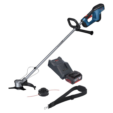 Bosch GFR 18V-23 Cortabordes profesional sin escobillas 18 V 230 mm + 1x batería 4,0 Ah + cargador