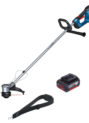 Coupe-bordures sans fil 18 V 330 mm Brushless + 1x batterie 4,0 Ah - sans chargeur Bosch GRT 18V-33 Professional